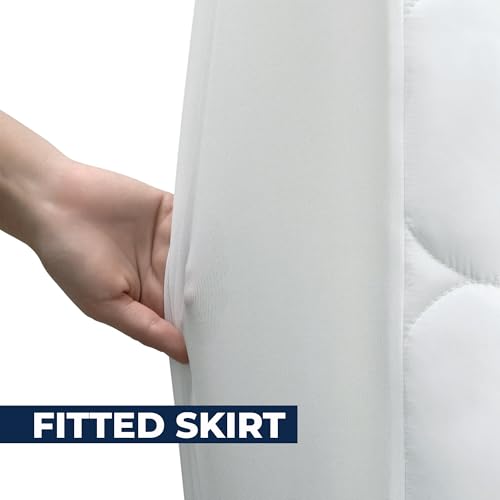 LivinEase Coprimaterasso Matrimoniale 160x200 Trapuntato - Altezza Fino a 30 cm con Elastico Tutto Intorno - Copri Materasso 160x200 - Oeko-Tex e Traspirante - Non Impermeabile - Dettaglio recensione 4